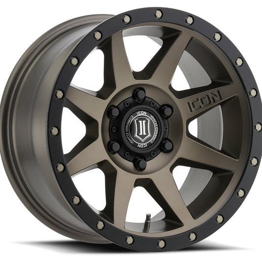 ICON Alloys Rebound 18x9 5x5 -12mm Bronze Wheel — image 1
