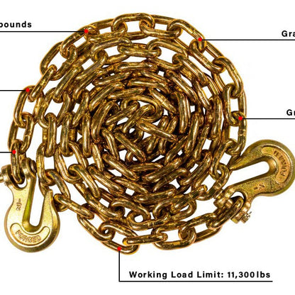 BulletProof Hitches Extreme Duty Grade 70 Transport Chain 1/2" x 16' — image 4