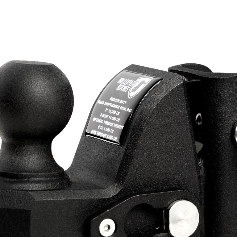 BulletProof Hitches Medium Duty Road Suppressor Dual Ball Hitch — image 2