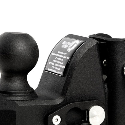BulletProof Hitches Medium Duty Road Suppressor Dual Ball Hitch — image 2