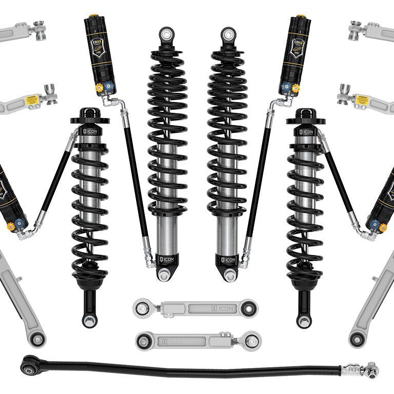 ICON Stage 7 CDXS Billet Suspension System for 2021-2026 Ford Bronco Non-Sasquatch 3-4" Lift — image 1