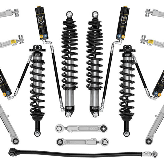 ICON Stage 7 CDXS Billet Suspension System for 2021-2026 Ford Bronco Non-Sasquatch 3-4" Lift — image 1