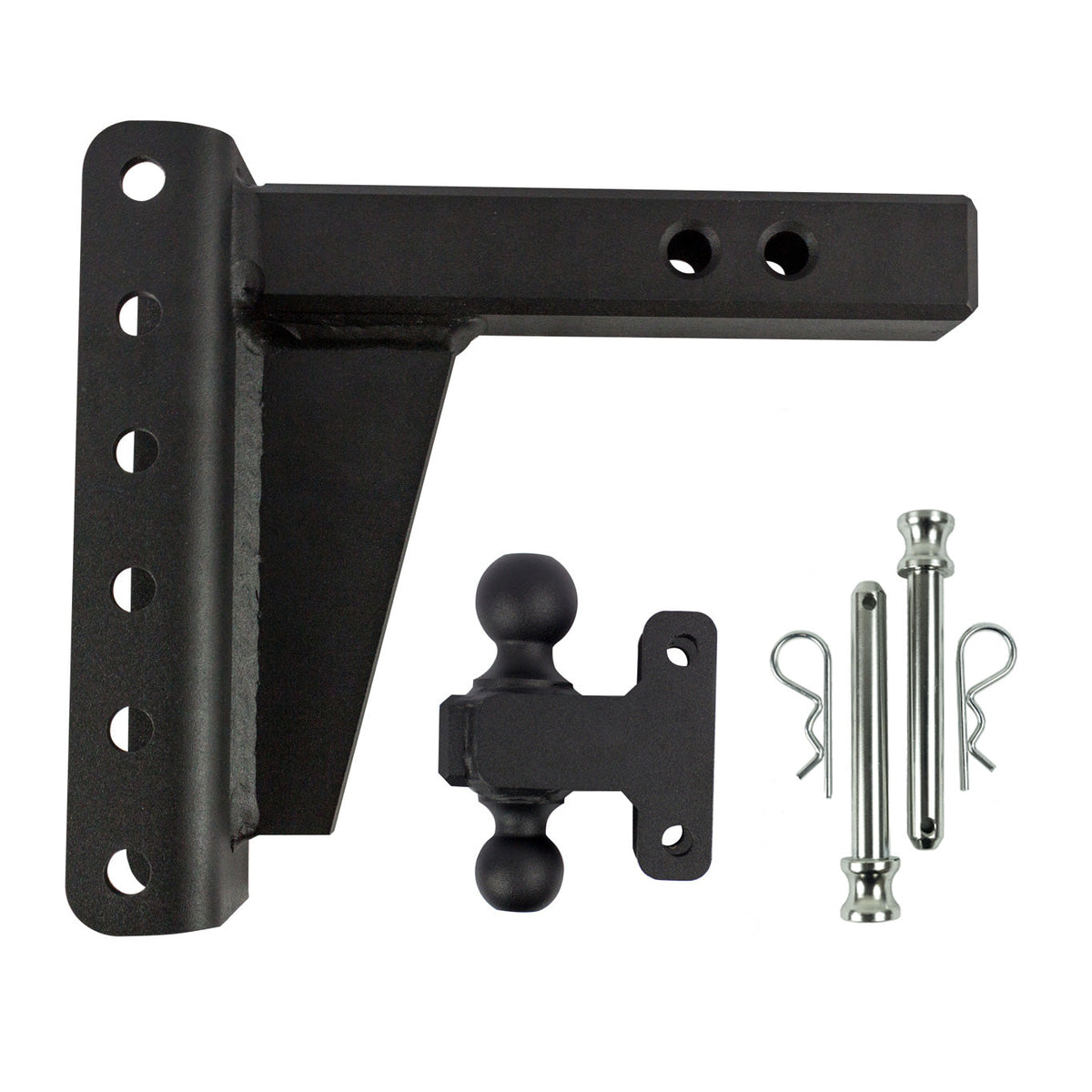 BulletProof Hitches Heavy Duty 2.0" Shank 6" Drop/Rise Adjustable Tow Hitch — image 2