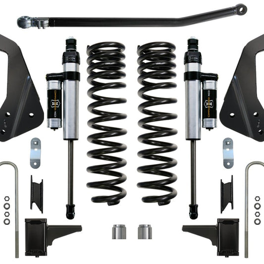 ICON Stage 3 Suspension System for 2008-2010 Ford F-250/F-350 4.5" Lift — image 1