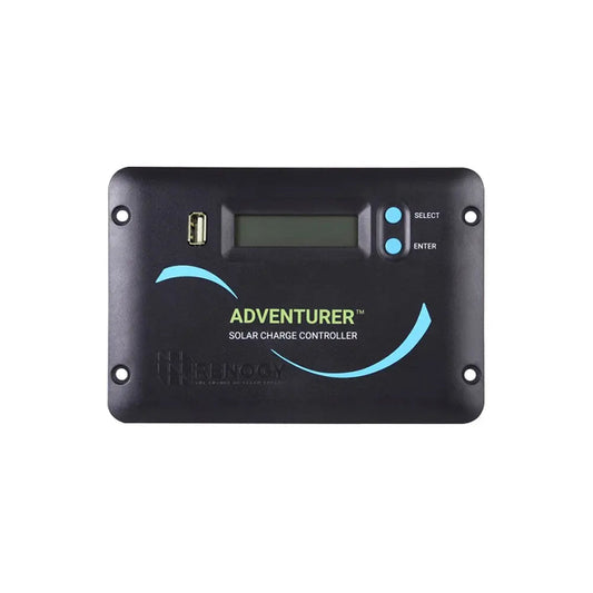 Renogy Adventurer Li- 30A PWM Flush Mount Charge Controller w/ LCD Display
