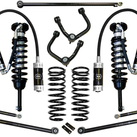 ICON Stage 6 Suspension System for 2003-2009 Toyota 4Runner and 2007-2009 FJ Cruiser, 0-3.5" Lift, Tubular UCA — image 1