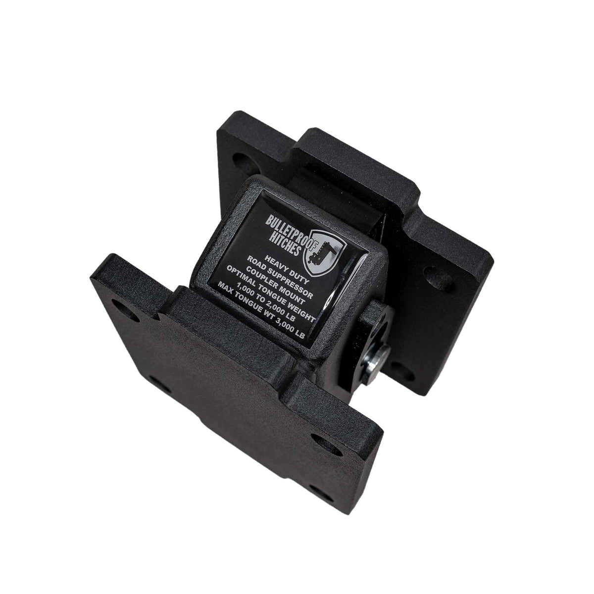 BulletProof Hitches Heavy Duty Road Suppressor Flat Plate to Flat Plate Mount — image 1