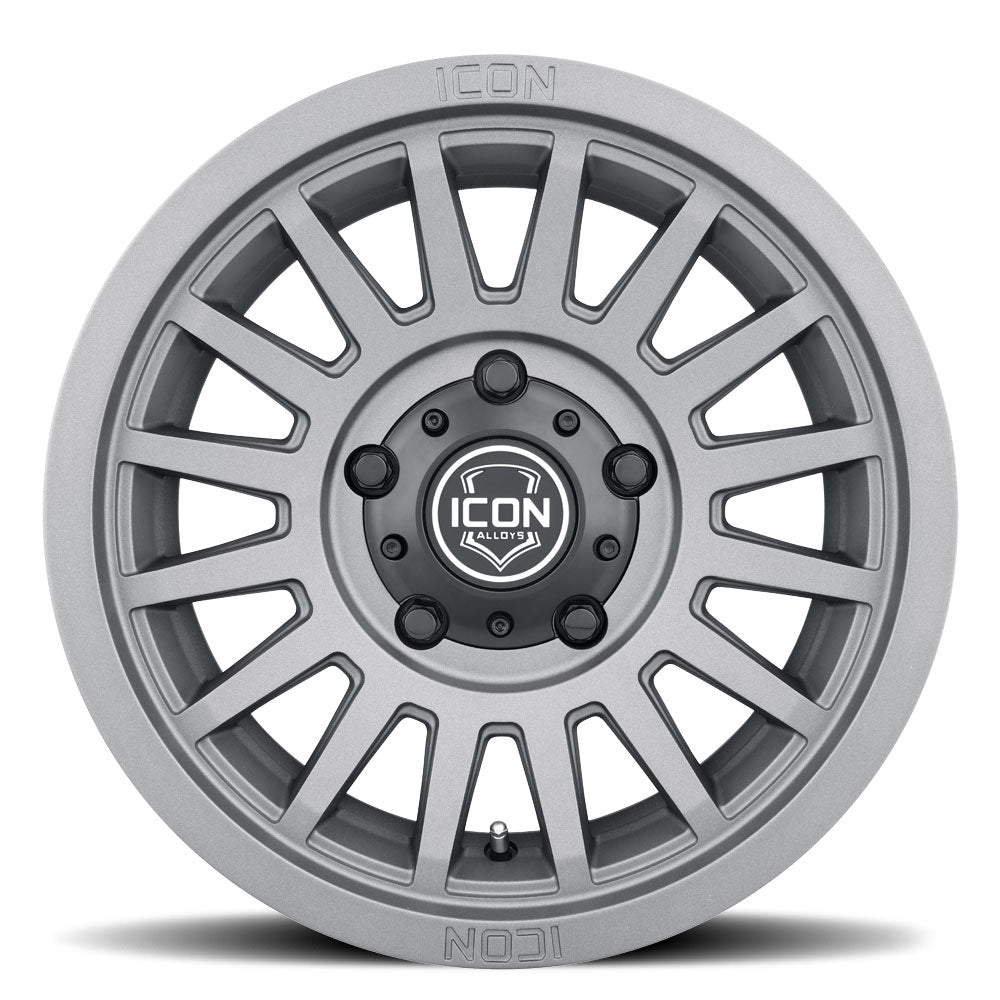ICON Alloys Recon SLX 18x9 6x5.5 0mm Charcoal Wheel — image 2