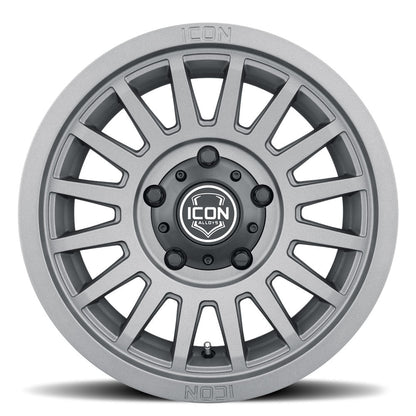 ICON Alloys Recon SLX 18x9 5x5.5 0mm Charcoal Wheel — image 2