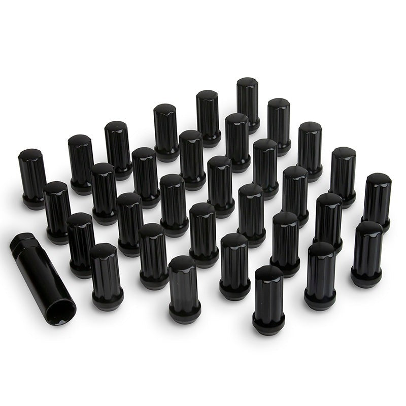 ICON Alloys Splined Lug Nut Kit M14 x 1.5 Black 32-Count with Key — image 1