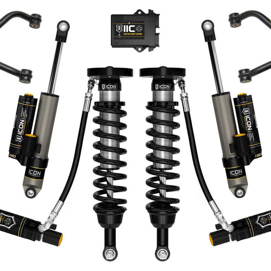 ICON Stage 6 Tubular 1.5-3.5" Lift Suspension System for 2019-2026 Chevrolet Silverado 1500 / GMC Sierra 1500 — image 1