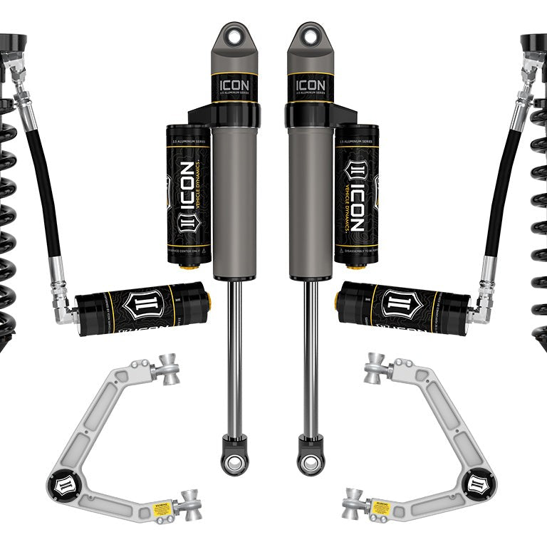 ICON Stage 4 Billet 1.75-2.5" Lift Suspension System for 2023-2026 GMC Canyon and Chevrolet Colorado Trail Boss — image 1