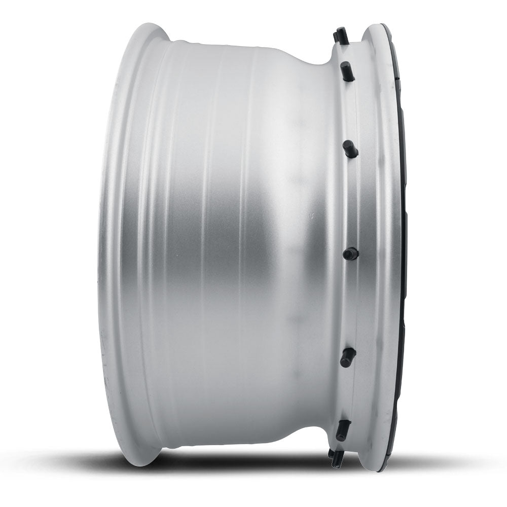 ICON Alloys Hammer PRO 17x8.5 6x5.5 0mm Silver Machined Wheel — image 4