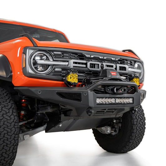 Bronco Raptor Aftermarket Winch Front Bumper