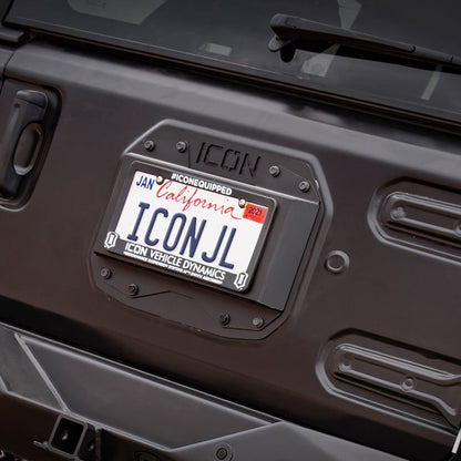 ICON Impact 2018-Up Jeep Wrangler JL Spare Tire Delete Kit — image 3