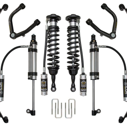 ICON Vehicle Dynamics 2007-2021 Toyota Tundra Stage 10 Suspension System Tubular UCA 1-3" Lift — image 1