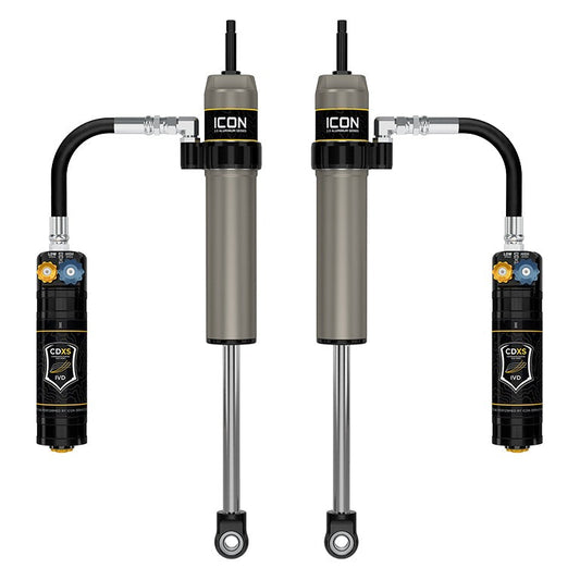 ICON V.S. 2.5 Aluminum Series Rear Shock Absorbers with CDXS for 2005-2023 Toyota Tacoma, Pair — image 1