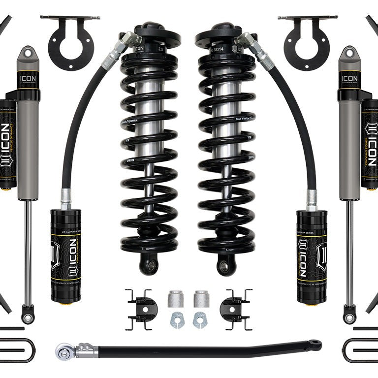 ICON Stage 3 Coilover System with Leaf Springs for 2011-2016 Ford F-250/F-350 4WD — image 1