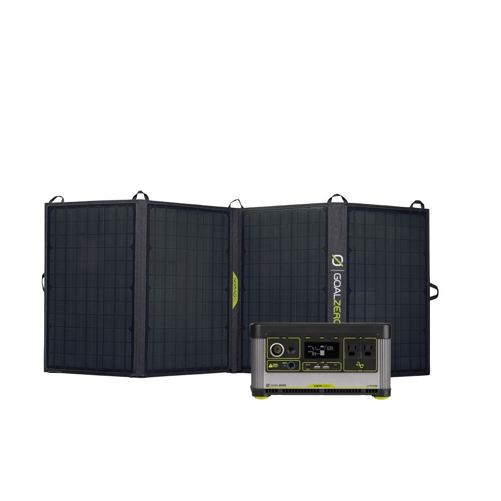 Goal Zero Yeti 500X and Nomad 50 Power Station Solar Kit — image 1