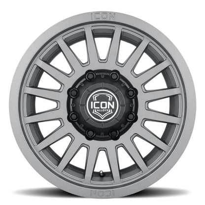 ICON Alloys Recon SLX 18x9 8x170 +6mm Charcoal Wheel — image 2