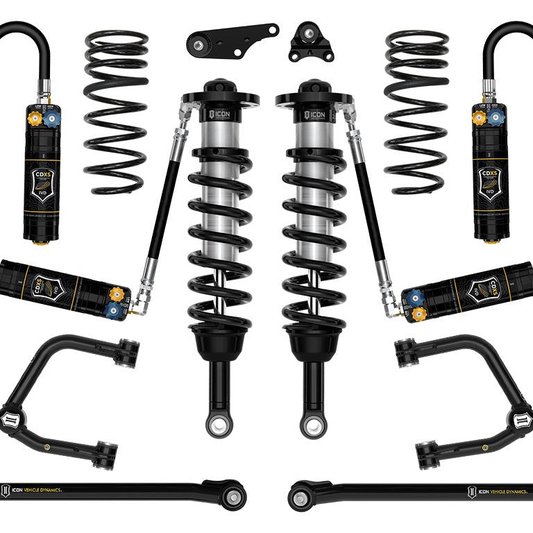 ICON Vehicle Dynamics 2024-2026 Toyota Tacoma Stage 9 Tubular Overland Suspension System — image 1