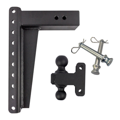 BulletProof Hitches 3.0" Heavy Duty 14" Drop/Rise Adjustable Ball Mount Hitch — image 2