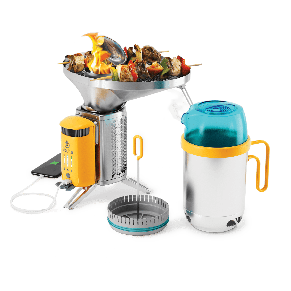 BioLite CampStove 2+ Complete Wood-Burning Cook Kit — image 1