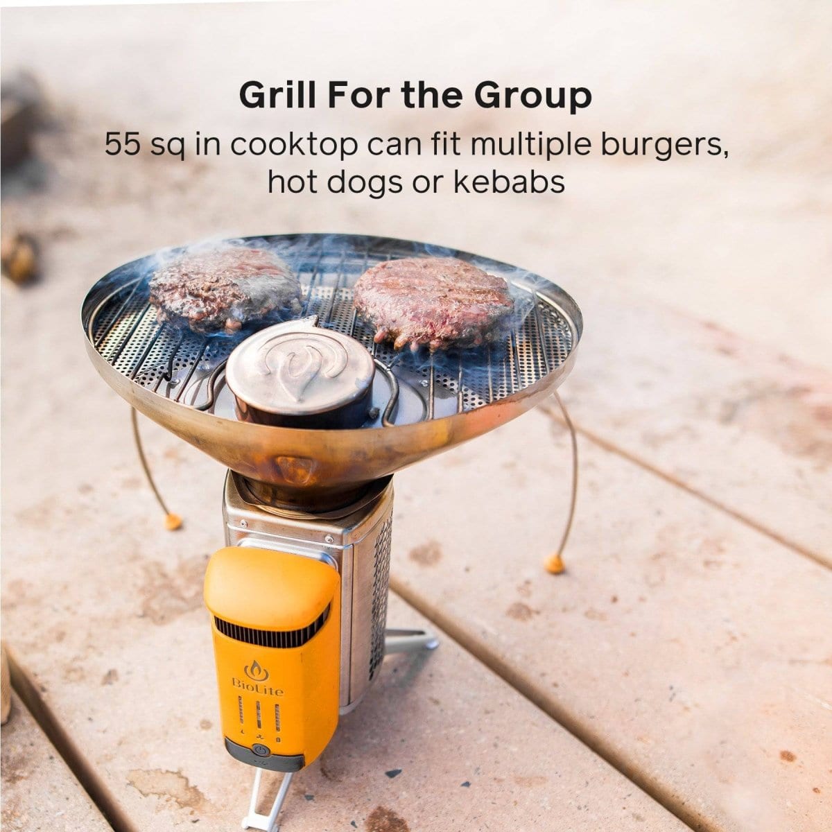 BioLite CampStove 2+ Complete Wood-Burning Cook Kit — image 8
