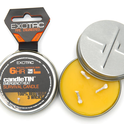 Exotac candleTIN 100% Beeswax Candle — image 2
