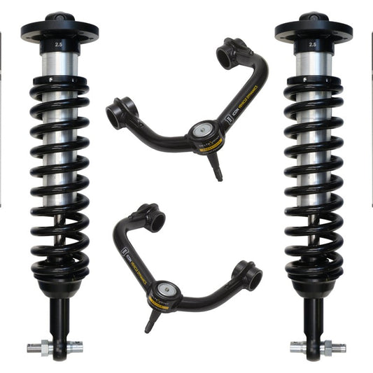 ICON Stage 2 Suspension System for 2015-2020 Ford F-150 4WD 0-2.63" Lift Tubular UCA — image 1