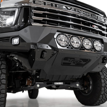chevy 2500 front bumper rigid lights