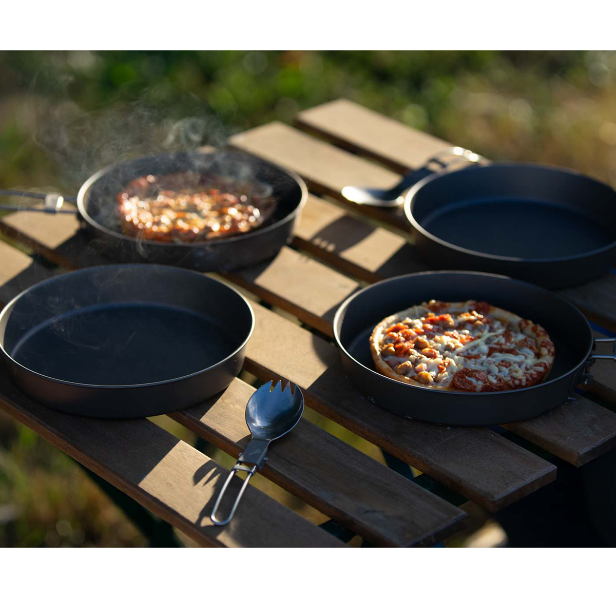 TOAKS Titanium 165mm Deep Pan and Plate Set — image 3