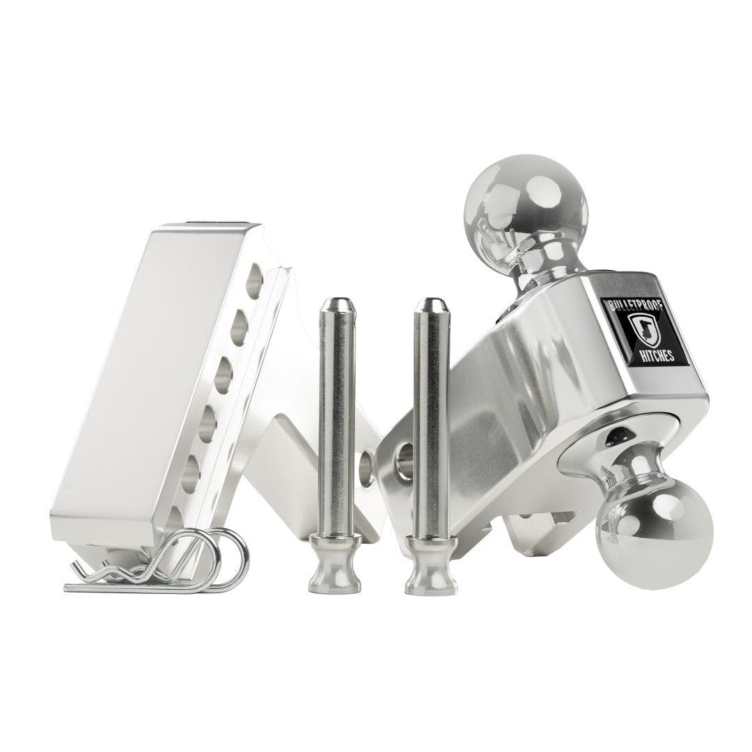 BulletProof Hitches 2.0 Aluminum Medium Duty 2-Inch Drop Rise Hitch — image 2