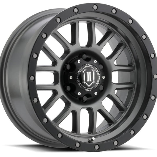 ICON Alloys Alpha 17x8.5 6x5.5 0mm Titanium Wheel — image 1