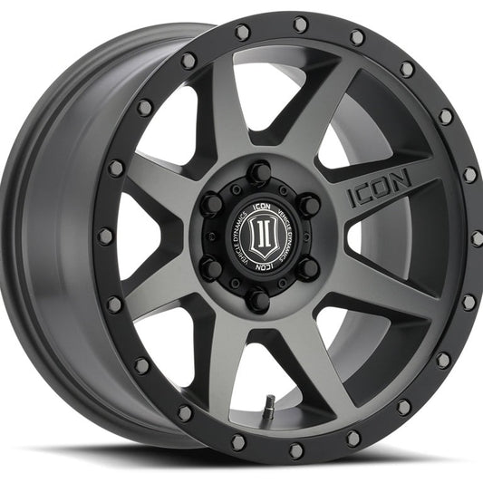 ICON Alloys Rebound 18x9 6x135 +6mm Titanium Wheel — image 1