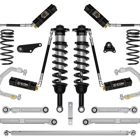 ICON Vehicle Dynamics 2024-2026 Toyota Land Cruiser 250 Series 1.25-3" Lift Stage 9 CDCV Billet Suspension System — image 1