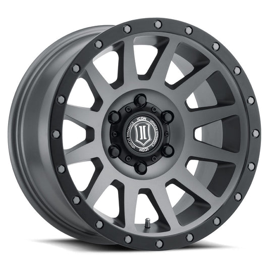 ICON Alloys Compression 17x8.5 5x5 -6mm Titanium Wheel — image 1