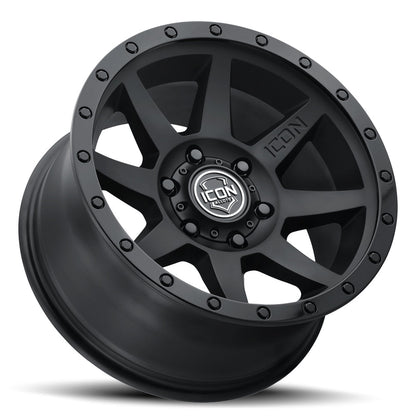 ICON Alloys Rebound 20x9 6x5.5 0mm Double Black Wheel — image 3