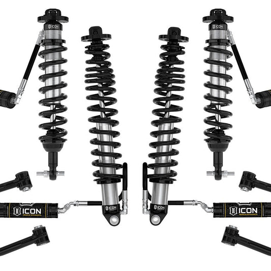 ICON Stage 4 Tubular Suspension System for 2021-2026 Ford Bronco Sasquatch 2-3" Lift — image 1