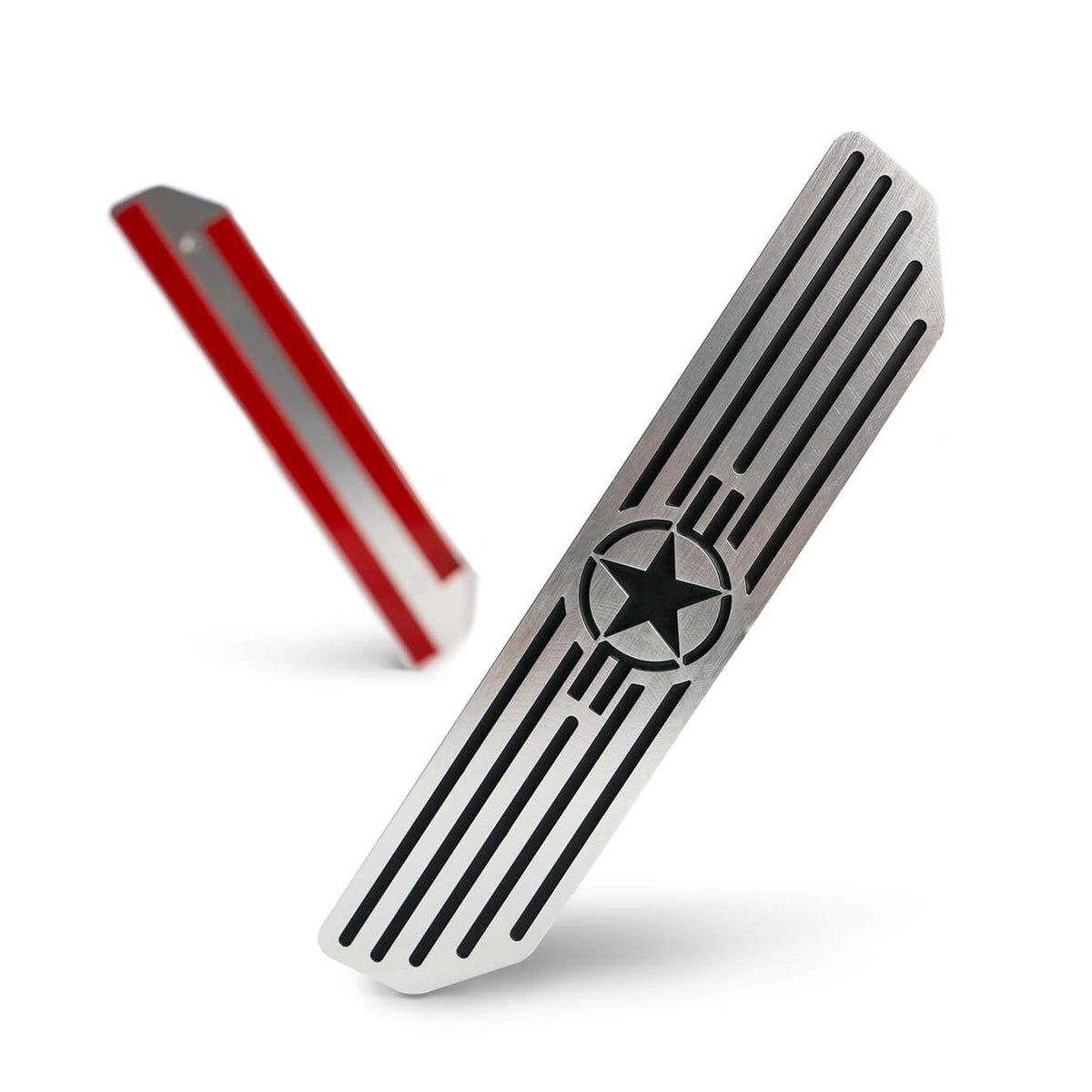 DV8 Offroad Rear Sill Plates Star Logo for Jeep Wrangler JL and Gladiator JT — image 6