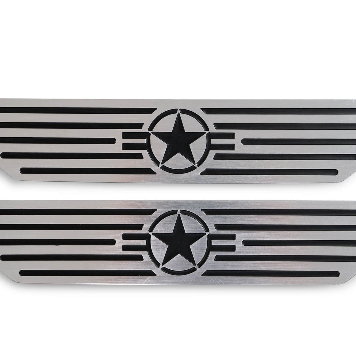 DV8 Offroad Rear Sill Plates Star Logo for Jeep Wrangler JL and Gladiator JT — image 3