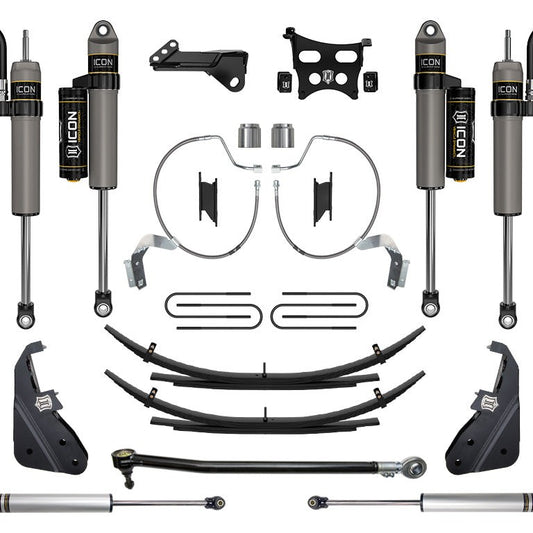 ICON Vehicle Dynamics 2023-2026 Ford F-250/F-350 Super Duty 4WD Gas 4.5" Stage 4 Suspension System — image 1