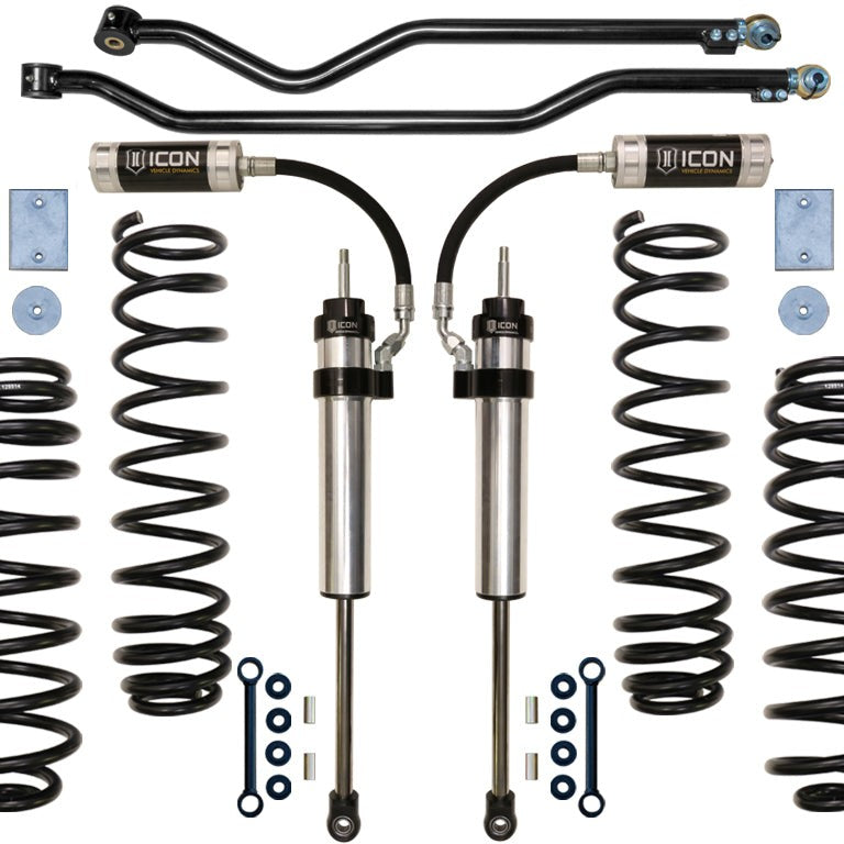ICON Vehicle Dynamics Stage 4 Suspension System for 2007-2018 Jeep JK Wrangler 3" Lift — image 1