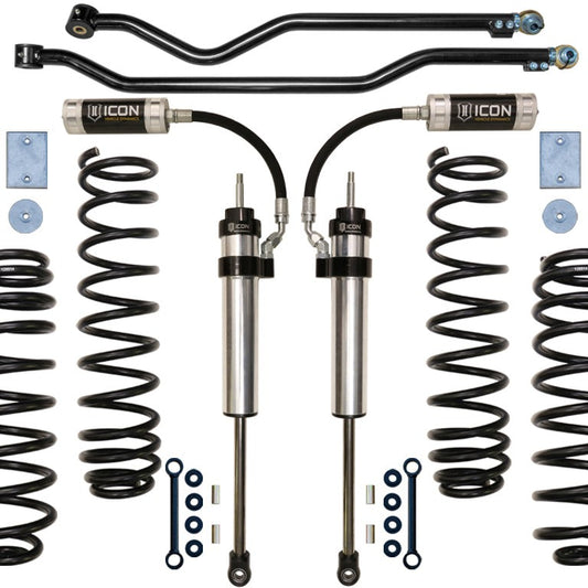 ICON Vehicle Dynamics Stage 4 Suspension System for 2007-2018 Jeep JK Wrangler 3" Lift — image 1