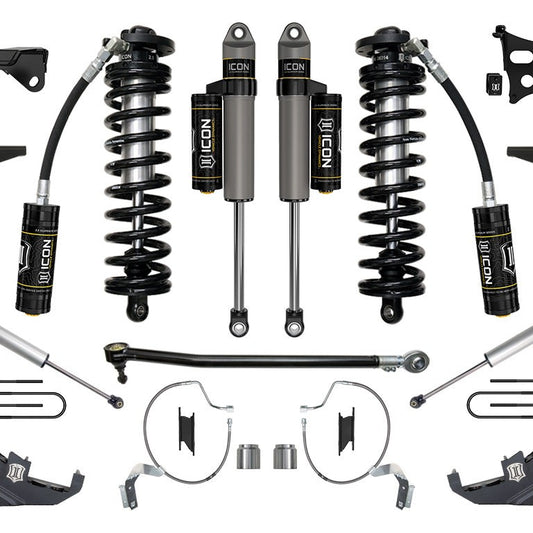 ICON Vehicle Dynamics 2023-2026 Ford F-250/F-350 Super Duty 4WD Stage 4 Coilover Conversion System — image 1