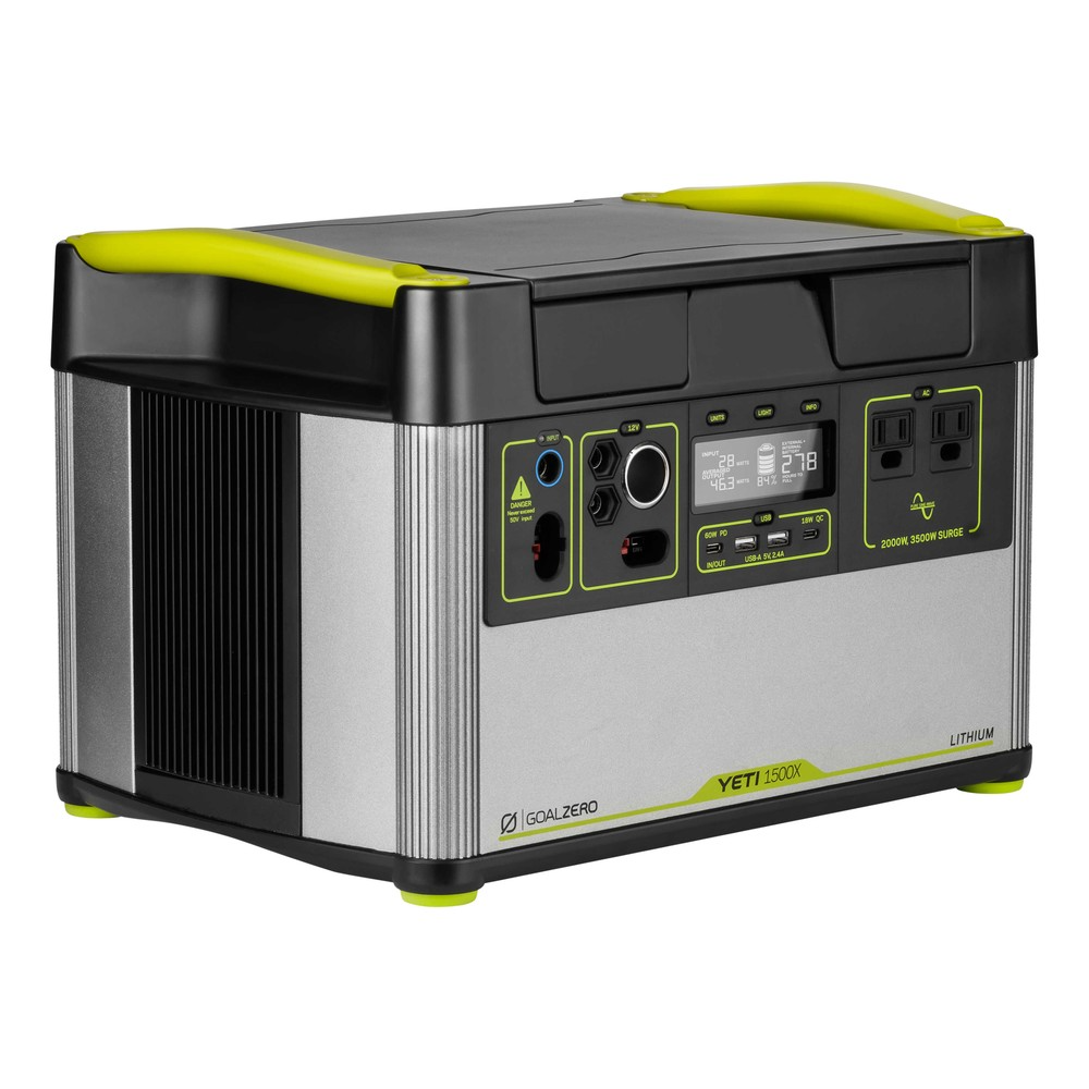 Goal Zero Yeti 1500X Power Station with Boulder 100 Briefcase Solar Panel Kit — image 6