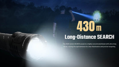 Nitecore P27iX 5000 Lumen Customizable Tactical Flashlight with Multi-Beam Modes