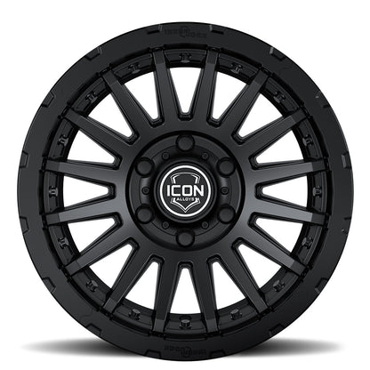 ICON Alloys Recon Pro 18x9 6x5.5 +25mm Satin Black Wheel — image 2