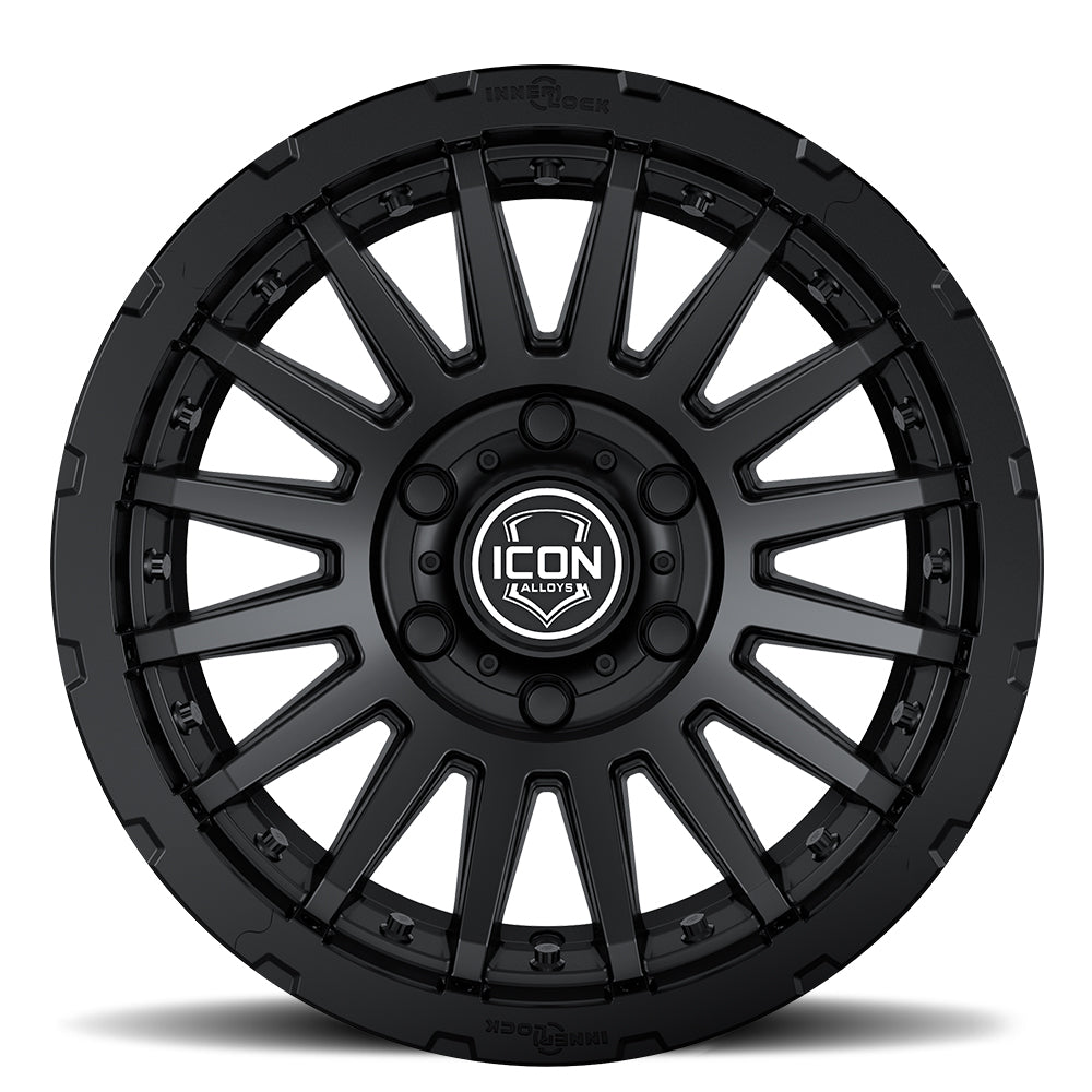 ICON Alloys Recon Pro 18x9 6x5.5 +40mm Satin Black Wheel — image 2