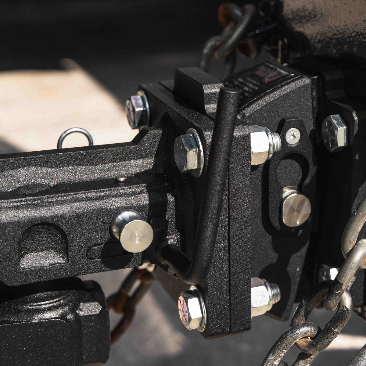 BulletProof Hitches Heavy Duty Road Suppressor Flat Plate to Flat Plate Mount — image 3